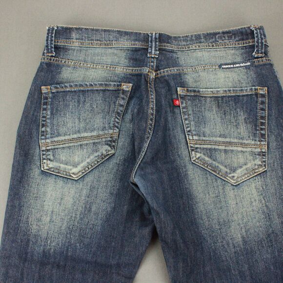 Forum Slim Fit Jeans Mens 33x27 Medium Wash Stretch Denim - Picture 10 of 11